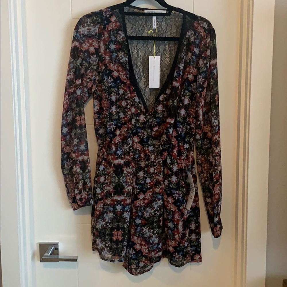 BCBGeneration floral romper